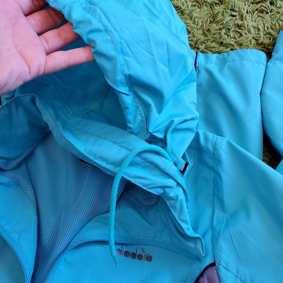Diadora Teal Windbreaker - Picture 6 of 6